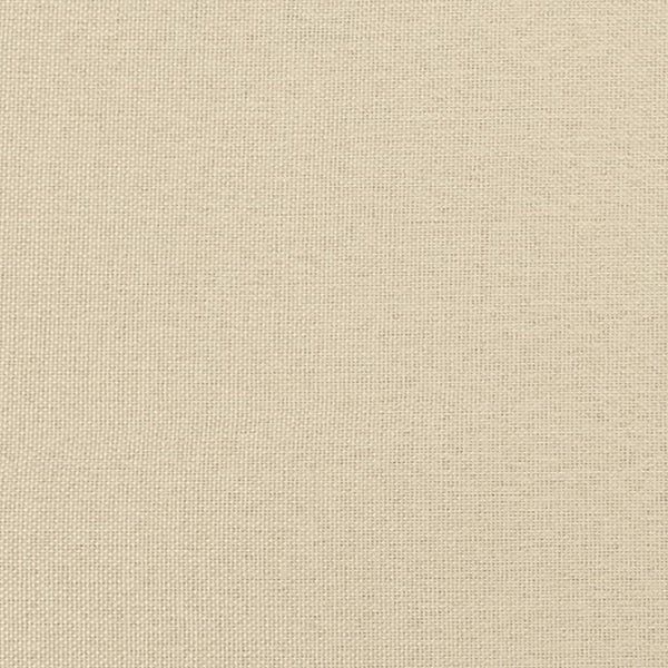 Bett mit Matratze Creme 90x190 cm