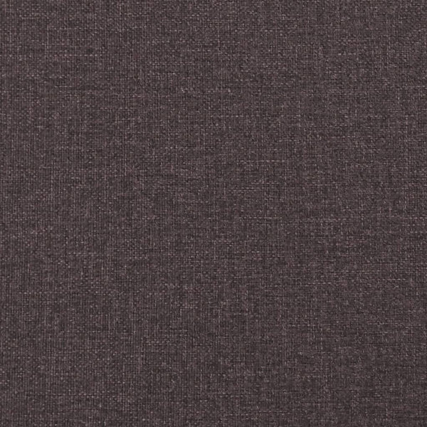 Bett mit Matratze Dunkelbraun 90x200 cm