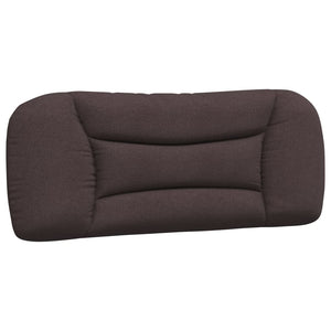 Bett mit Matratze Dunkelbraun 100x200 cm
