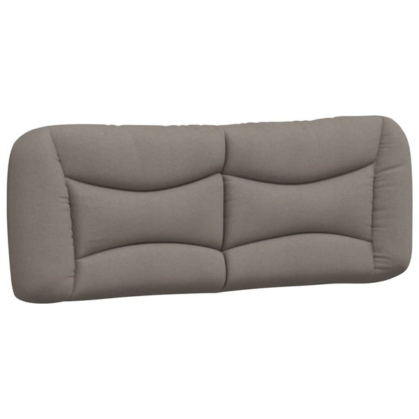 Bett mit Matratze Taupe 120x200 cm