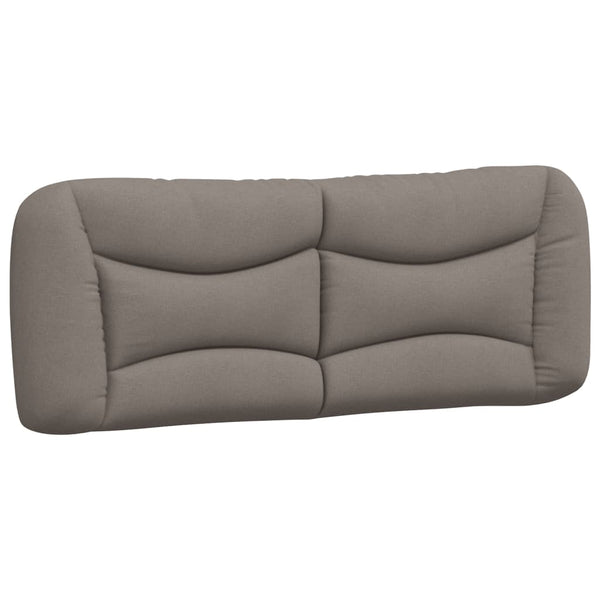 Bett mit Matratze Hvar Taupe 140x190 cm