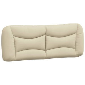 Bett mit Matratze Creme 140x190 cm