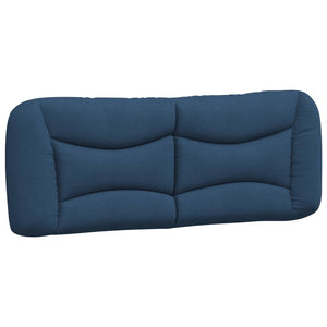 Bett mit Matratze Blau 140x200 cm