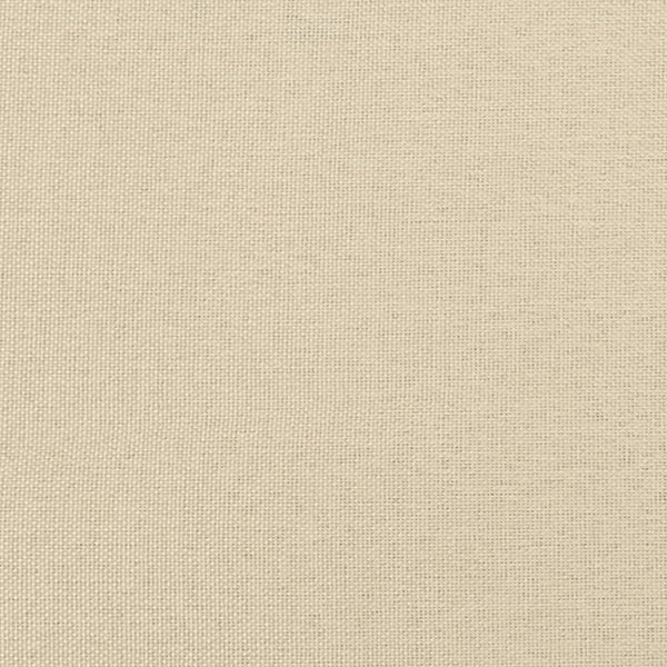Bett mit Matratze Creme 160x200 cm