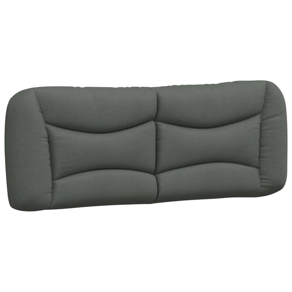 Bett mit Matratze Dunkelgrau 180x200 cm
