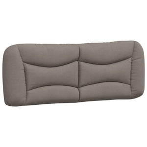 Bett mit Matratze Hvar Taupe 180x200 cm