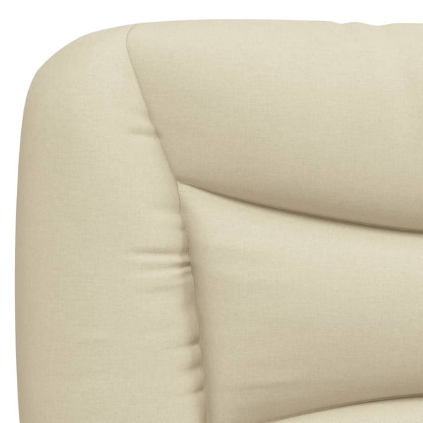 Bett mit Matratze Creme 180x200 cm