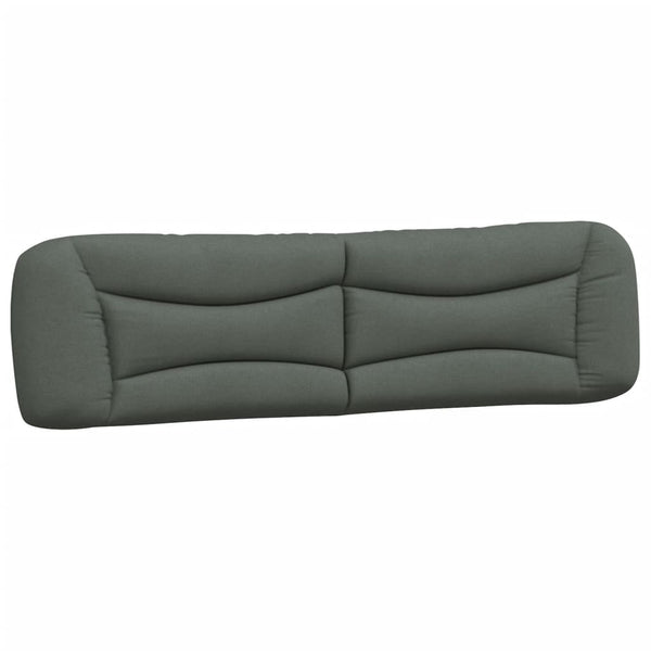 Bett mit Matratze Dunkelgrau 200x200 cm
