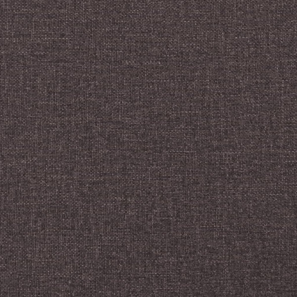 Bett mit Matratze Dunkelbraun 200x200 cm