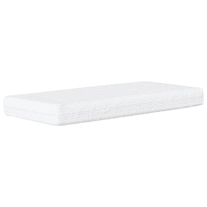 Bett mit Matratze Hanko Blau 80x200 cm Samt