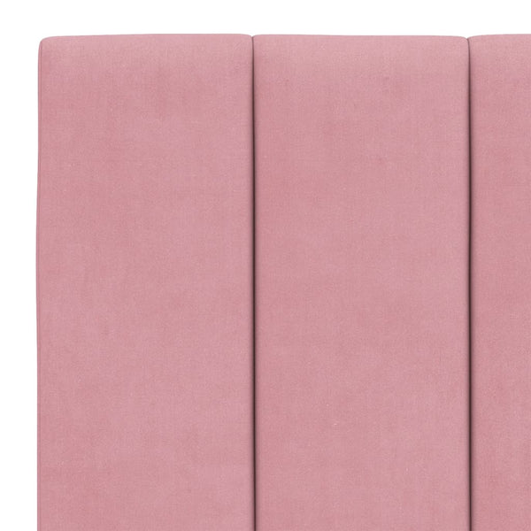 Bett mit Matratze Hanko Rosa 140x200 cm