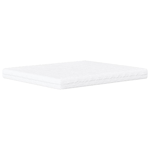 vidaXL Lit avec matelas « Hanko » Gris clair 180x200 cm Velours