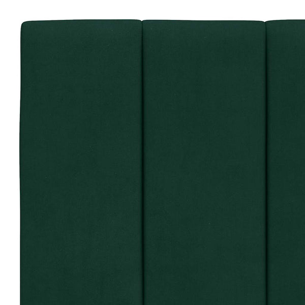 Bett mit Matratze Hanko Dunkelgrün 180x200 cm