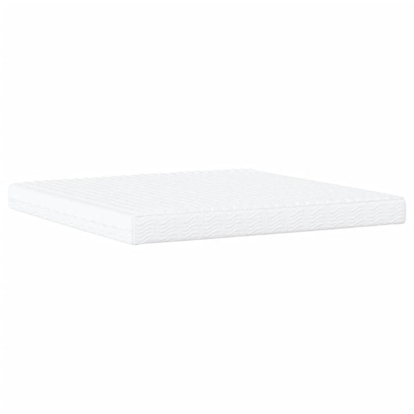 Schwarzes Samtbett mit Matratze 200x200 cm