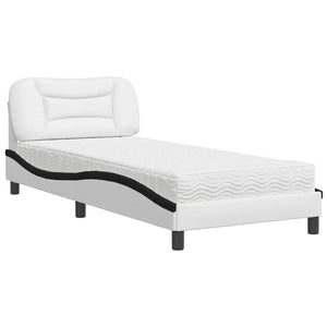 Bett mit Matratze Hvar 80x200 cm Kunstleder