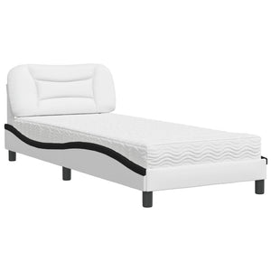 Bett mit Matratze Hvar 90x190 cm Kunstleder