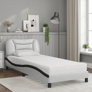 Bett mit Matratze Hvar 90x190 cm Kunstleder