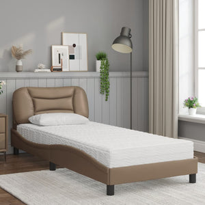 Bett mit Matratze Hvar Cappuccino 90x200 cm