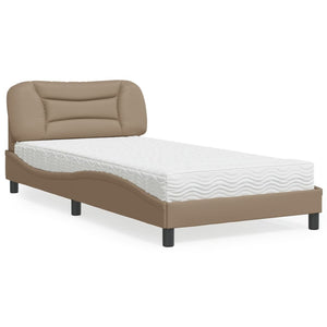 Bett mit Matratze Hvar Cappuccino 100x200 cm