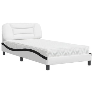 Bett mit Matratze Hvar 100x200 cm Kunstleder