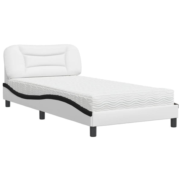 Bett mit Matratze Hvar 100x200 cm Kunstleder