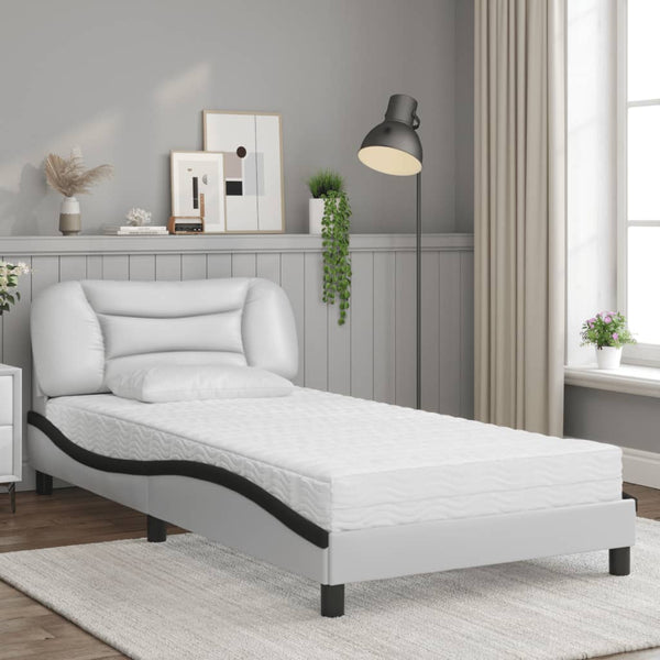 Bett mit Matratze Hvar 100x200 cm Kunstleder