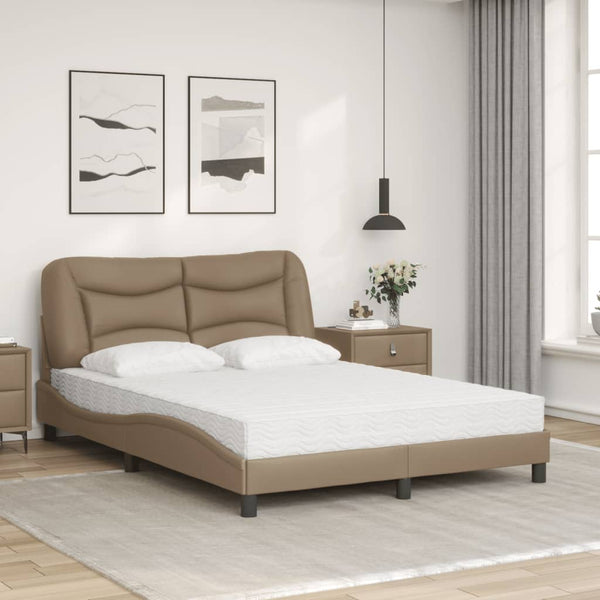 Bett mit Matratze Hvar Cappuccino 120x200 cm