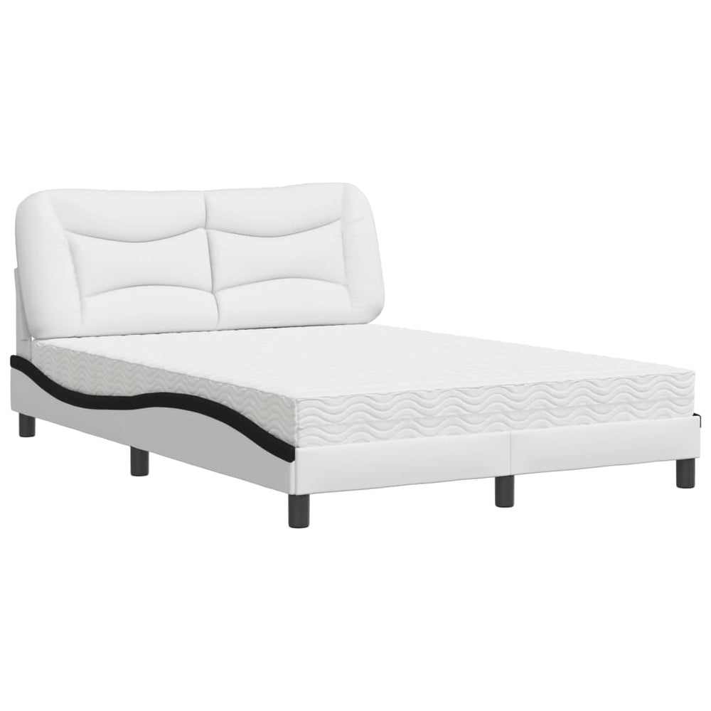 Bett mit Matratze Hvar 120x200 cm Kunstleder