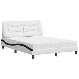 Bett mit Matratze Hvar, 140x190 cm, Kunstleder