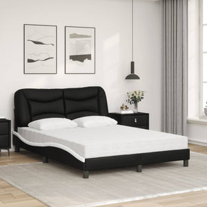 Bett mit Matratze Hvar 140x200 cm Kunstleder