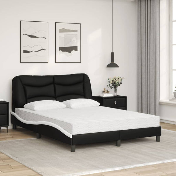 Bett mit Matratze Hvar 140x200 cm Kunstleder