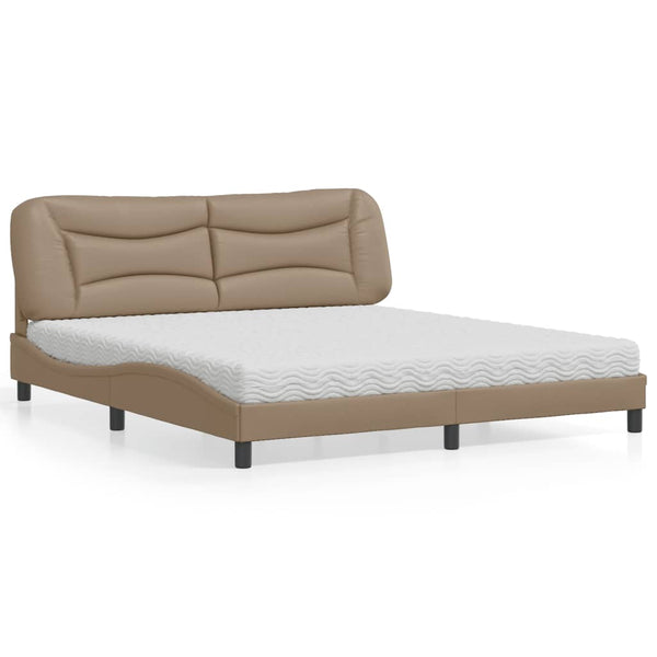 Bett mit Matratze Hvar Cappuccino 180x200 cm