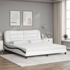 Bett mit Matratze Hvar 180x200 cm Kunstleder