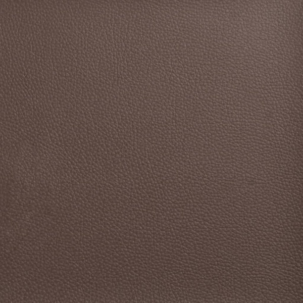 Bett mit Matratze Braun 80x200 cm Kunstleder