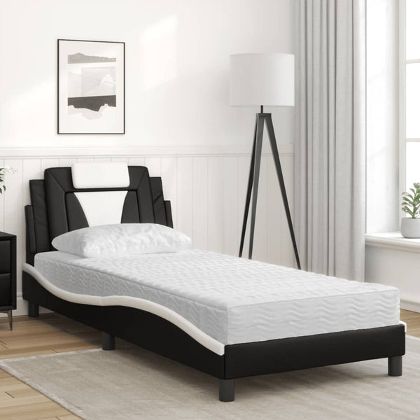 Bett Viana mit Matratze 80x200 cm Kunstleder