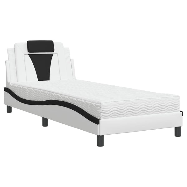 Bett Viana mit Matratze 80x200 cm Kunstleder