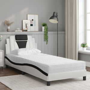 Bett Viana mit Matratze 80x200 cm Kunstleder