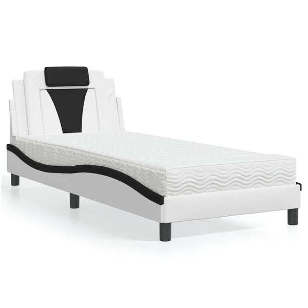 Bett Viana mit Matratze 80x200 cm Kunstleder