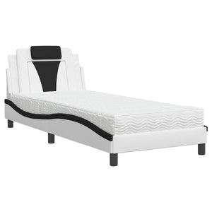 Bett Viana mit Matratze 90x190 cm Kunstleder