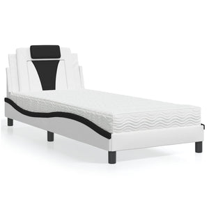 Bett Viana mit Matratze 90x190 cm Kunstleder