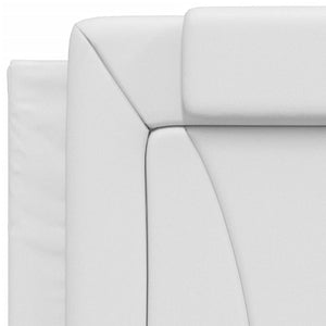 Bett Viana mit Matratze Weiß 90x200 cm