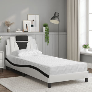 Bett Viana 90x200 cm mit Matratze, Kunstleder