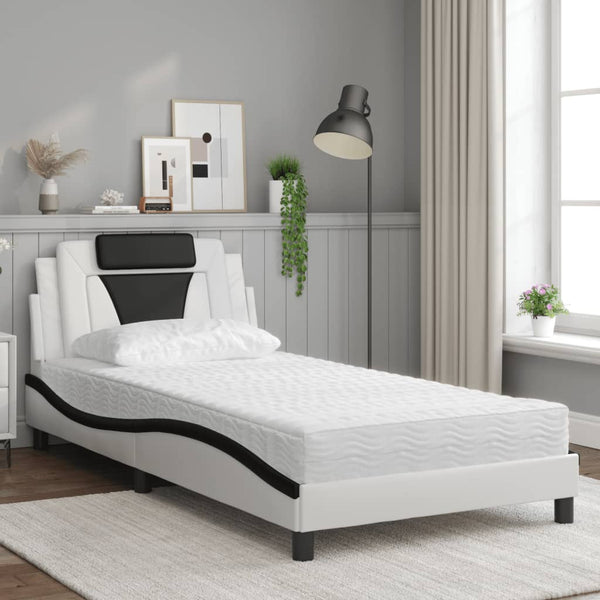 Bett Viana mit Matratze 100x200 cm Kunstleder