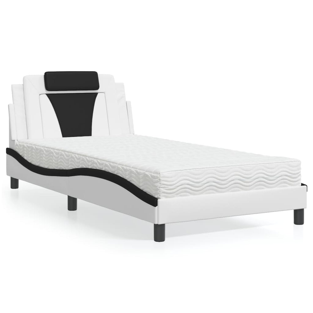 Bett Viana mit Matratze 100x200 cm Kunstleder