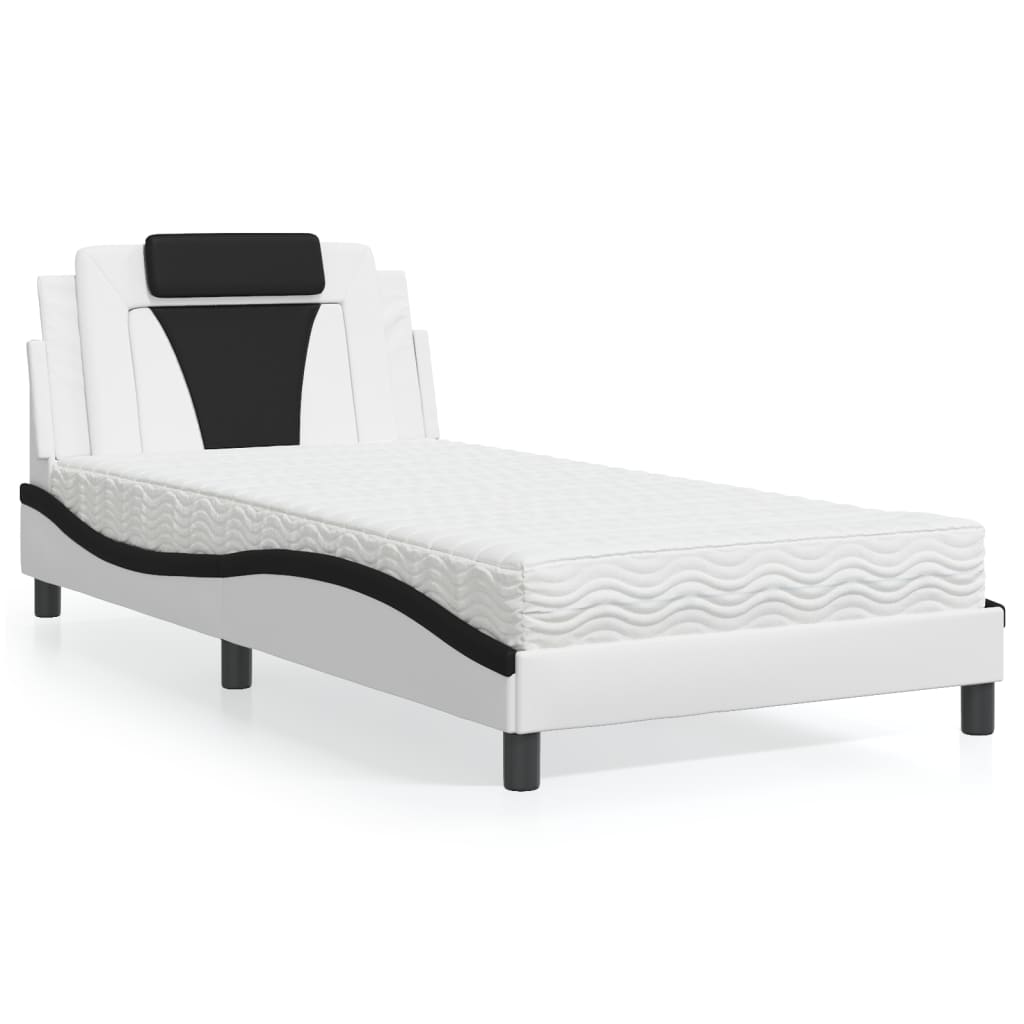 Bett Viana mit Matratze 100x200 cm Kunstleder