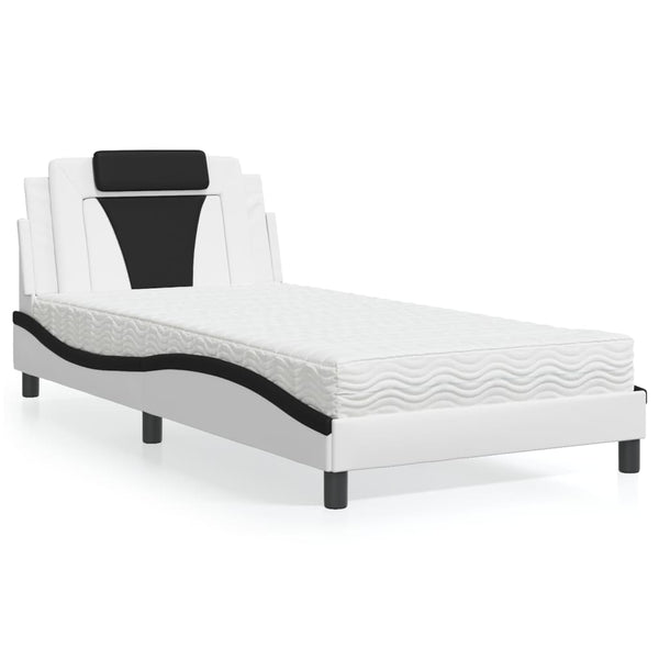 Bett Viana mit Matratze 100x200 cm Kunstleder
