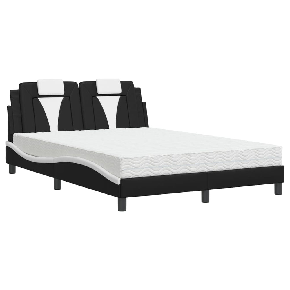 Bett Viana mit Matratze 120x200 cm Kunstleder