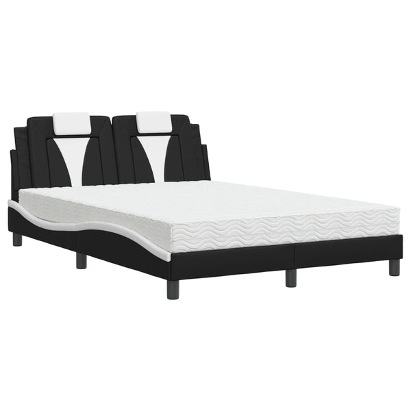 Bett Viana mit Matratze 120x200 cm Kunstleder