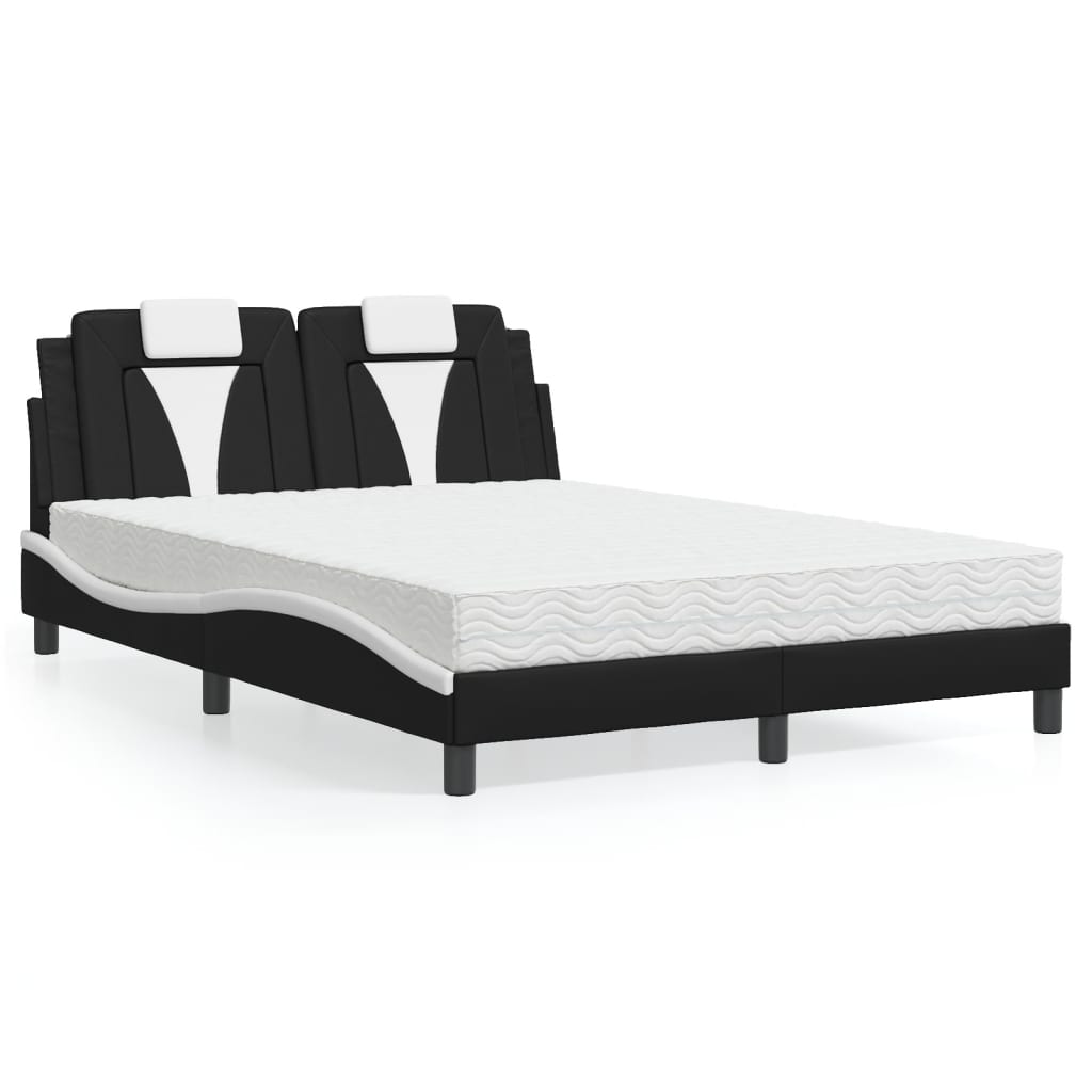 Bett Viana mit Matratze 120x200 cm Kunstleder