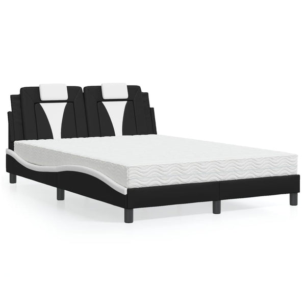 Bett Viana mit Matratze 120x200 cm Kunstleder